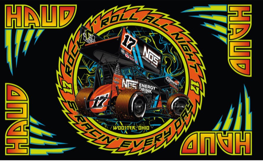 3’ x 5’ Racin’ Every Day Flag see description