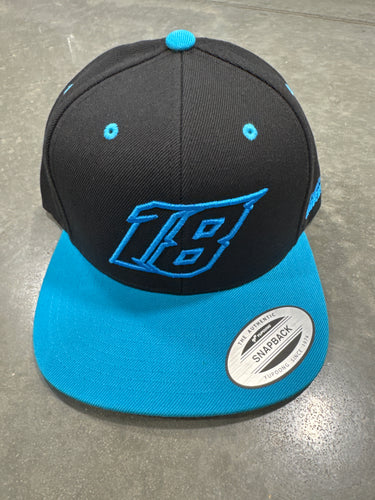 2026 18 Blue Flatbill