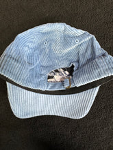 Corduroy Blue Hat