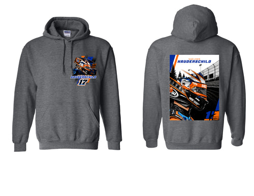 The Racer Gray Hoodie