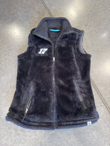 Embroidered 17 Fluffy Vest