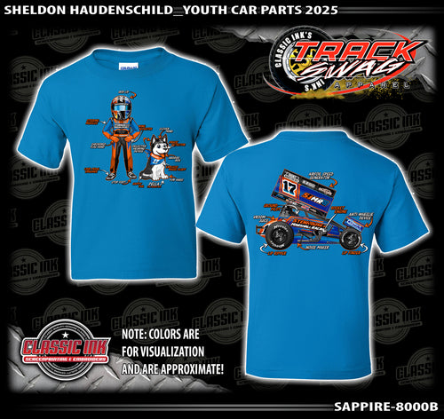 Youth Car Parts Featuring Pella Tee