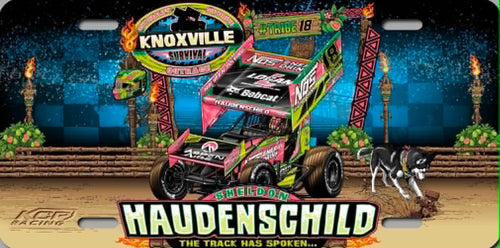 2026 Knoxville Nationals License Plate