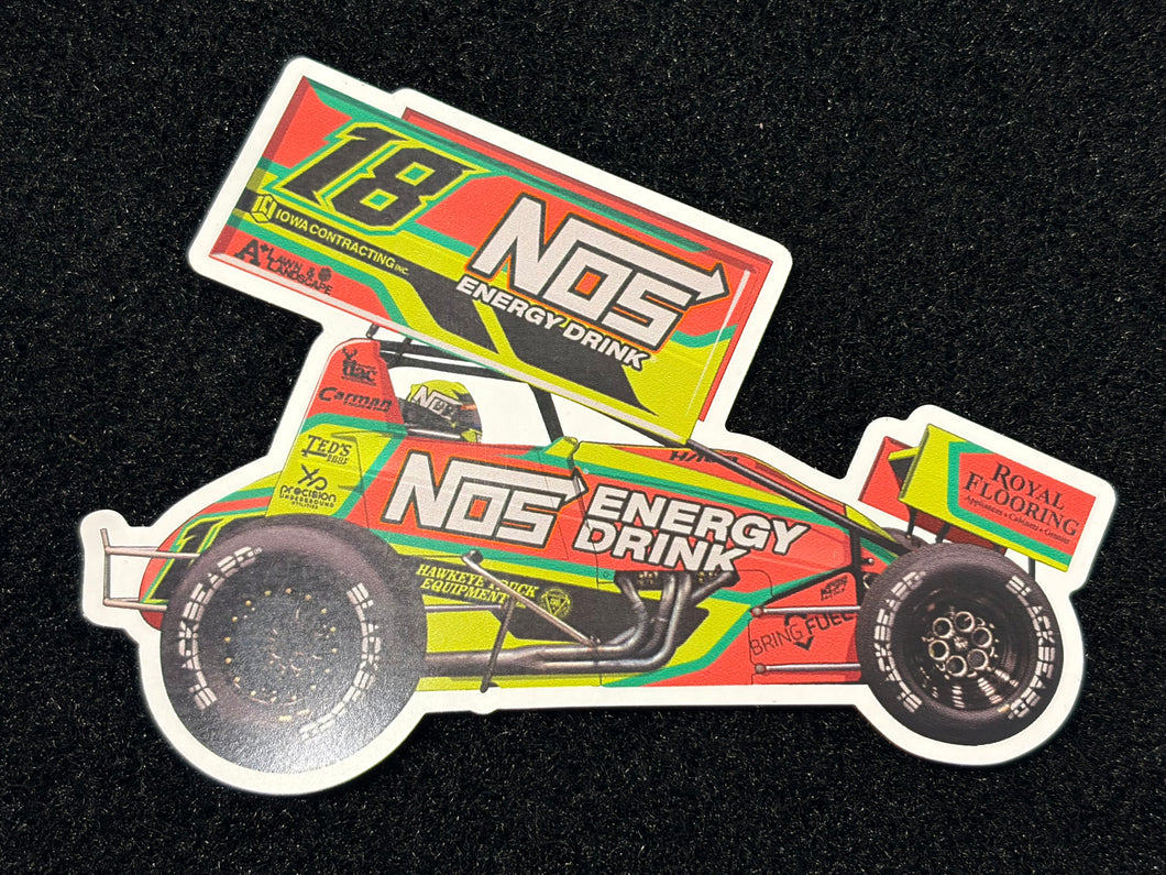 2026 Knoxville Nationals Car Magnet