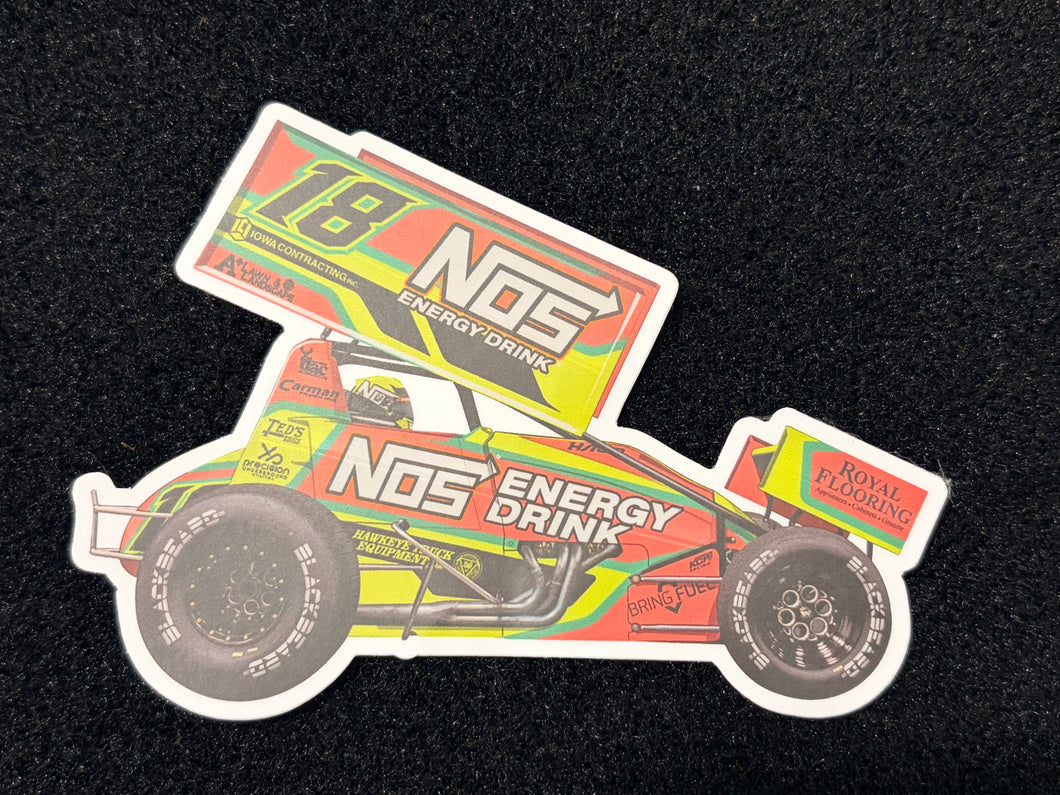 2026 Knoxville Nationals Car Decal