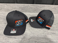 2026 18 Black SnapBack Mesh Back Hat