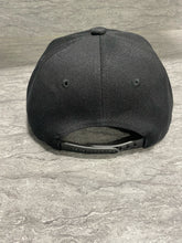 YOUTH Black Flat Bill Hat