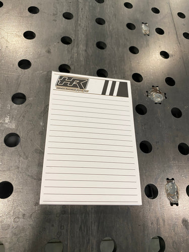 Online Exclusive: Haudenschild Racing Notepad